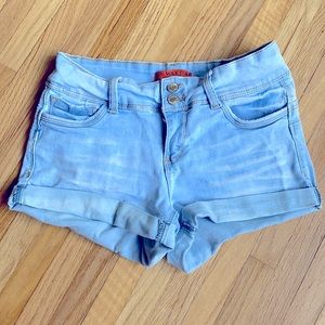 Wax Jean Butt I Love You jean shorts